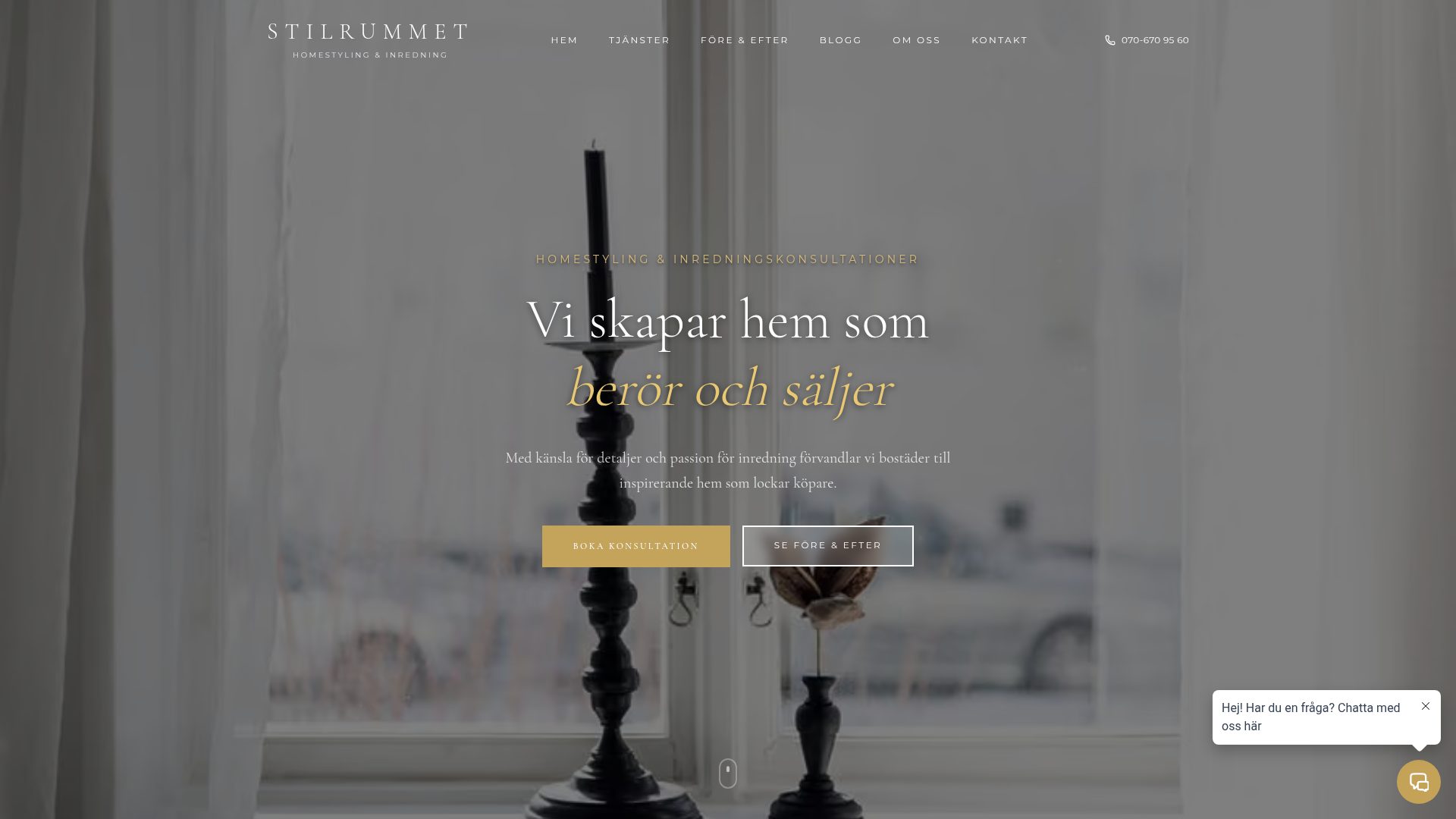 Stilrummet – Homestyling & inredning